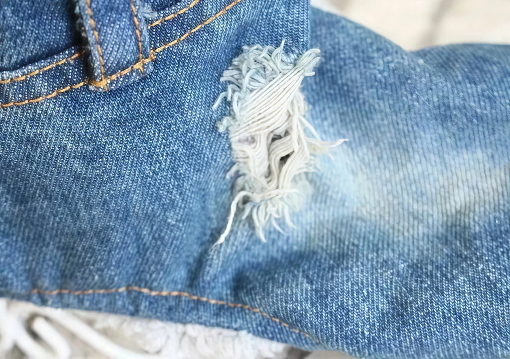 New Soft Blue Denim Pet Outfit for Small Dogs and Cats